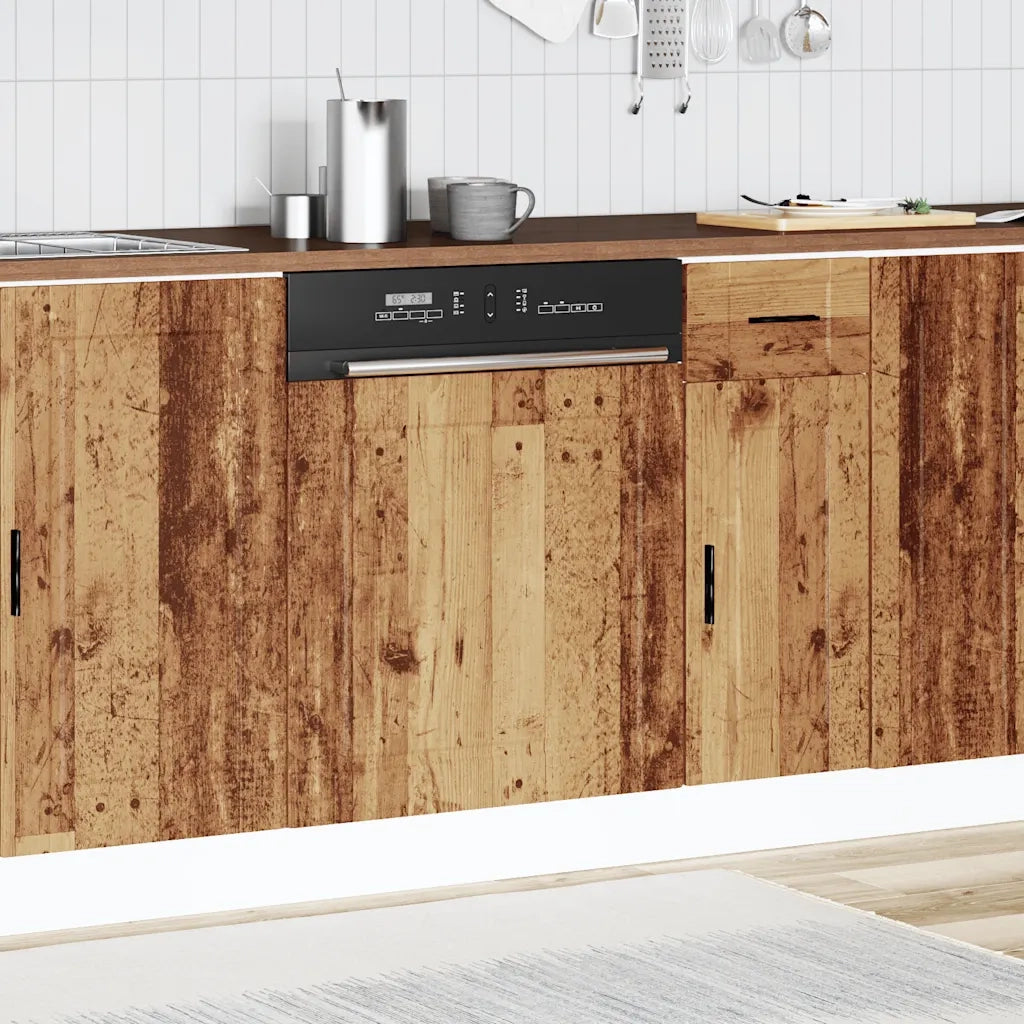 Pannello Lavastoviglie Porto Legno Vecchio 60x1,5x67 cm