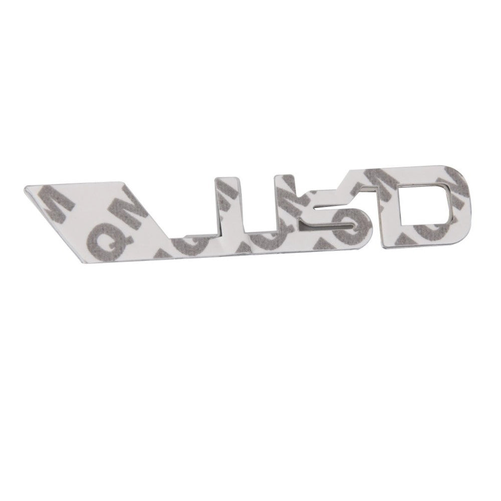 Trade Shop - Adesivo Decorazione 3d In Metallo Cromato Per Auto Figura Stemma Trd Sticker -