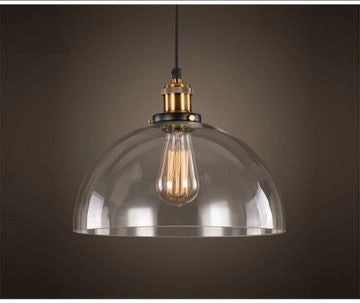 Lampada Da Soffitto Pensile Di Vetro Verto C