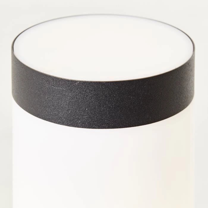 BRILLIANT - DODY Paletto da esterno - sensore incluso - colore nero - metallo/plastica E27 LED 1x10W