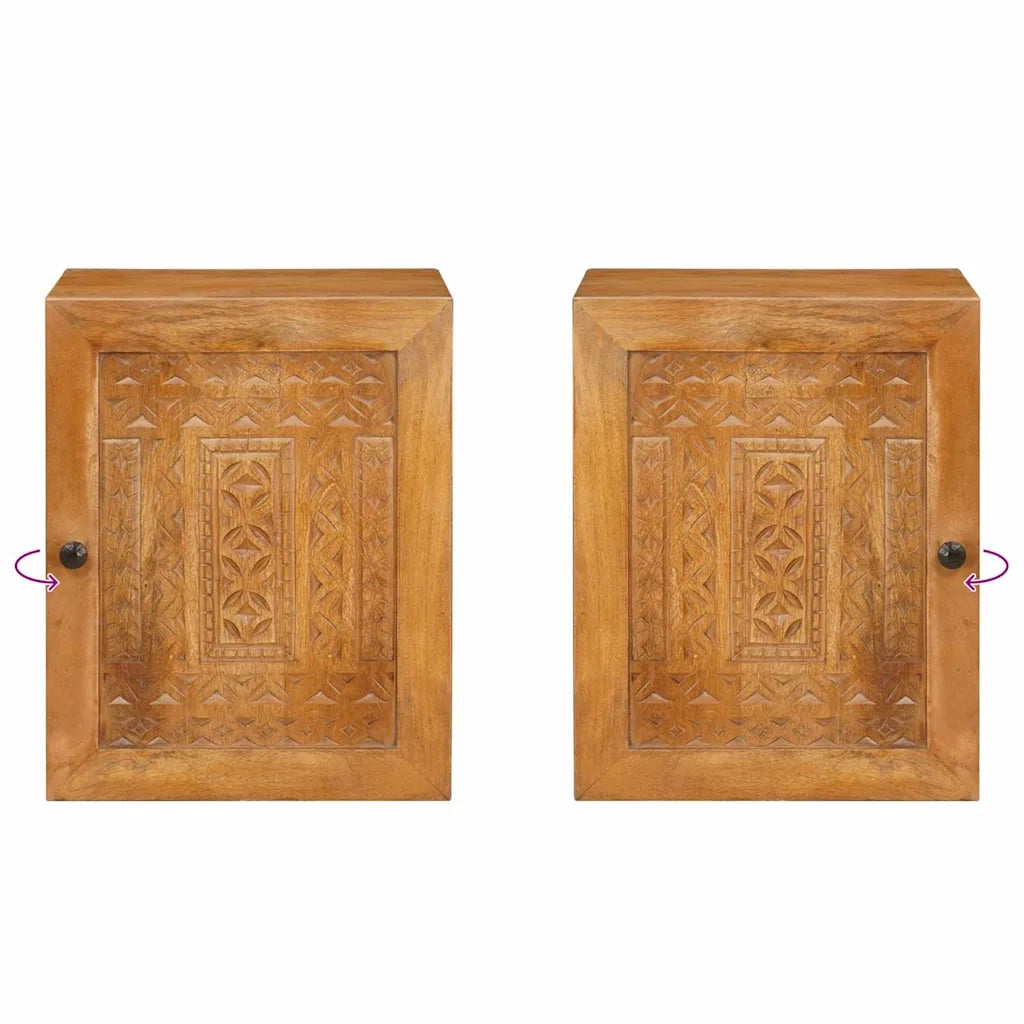 Mobile da Bagno con porta Marrone Chiaro 38 x 33 x 48 cm 4018100