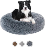 Letto per cani - Copripiazza per cani - Cuscino per cani - Letto per animali pelosi - Divano per cani - 70 cm grigio scuro