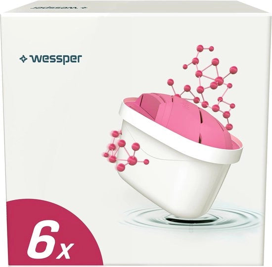 Filtro per acqua per waterkan - magnesio, filtro a carbone attivo - confezione da 6 pezzi