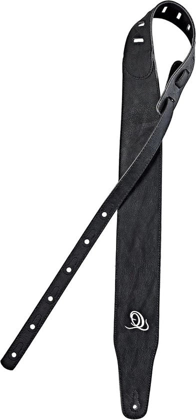 Cintura per chitarra serie Vegan extra larga nera 3 pollici - OSVG-75BK