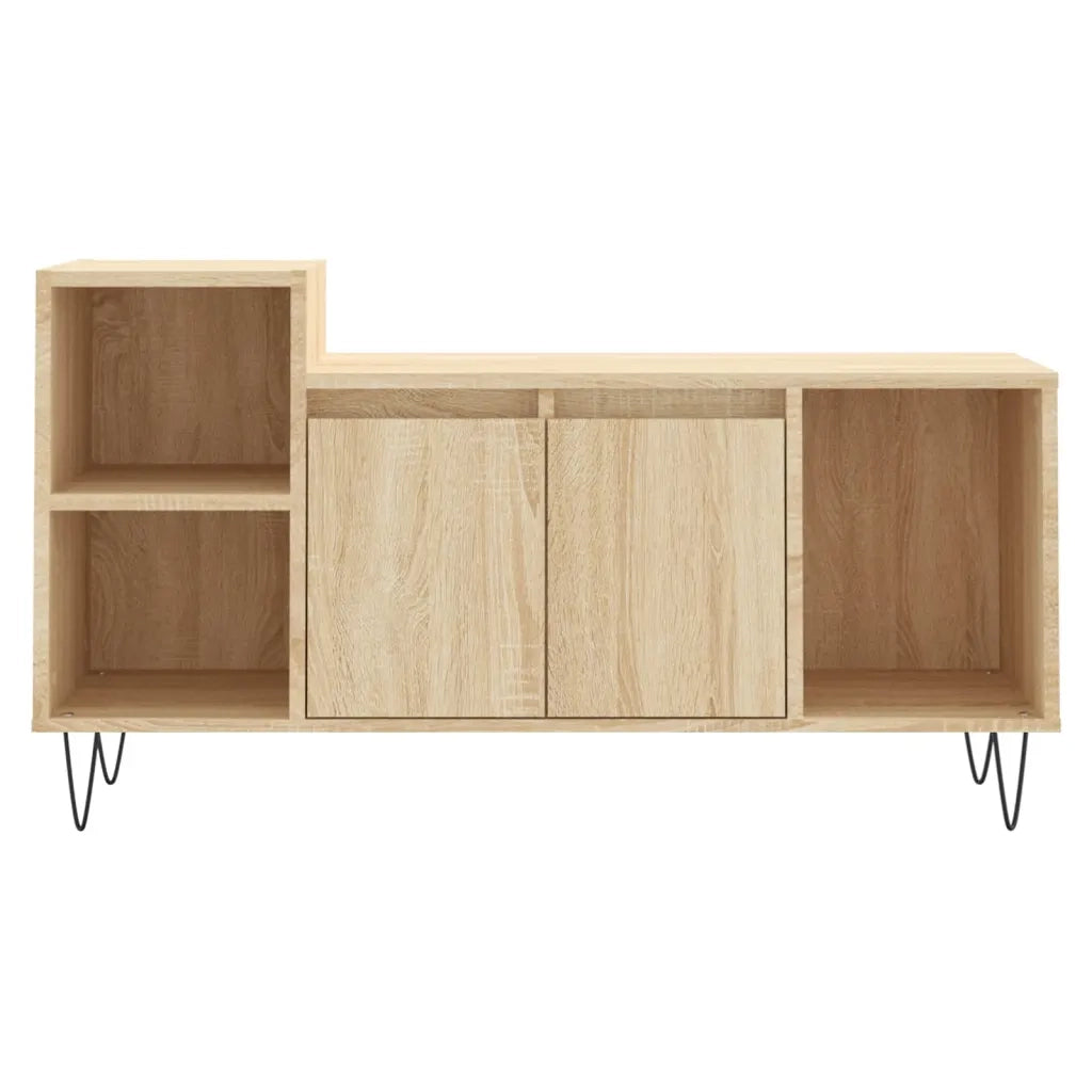Mobile per TV Rovere Sonoma 100x35x55 cm Legno Multistrato 831319