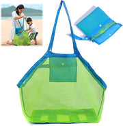 Borsa di Stoccaggio per Giocattoli da Spiaggia - Grande Capacità - Borsa da Spesa Pratica - Ripiegabile - Materiale Resistente - Utilizzo Versatile