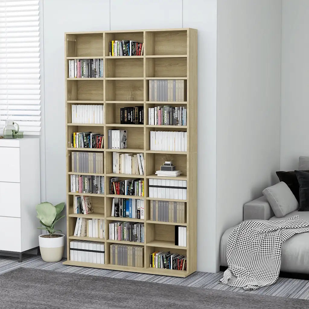 Armadietto TV Rovere Sonoma 102x23x177,5cm in Legno Multistrato 801781