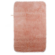 Trade Shop - Tappeto Tappetino In Tessuto Morbido Per Arredo Bagno 45x70 Cm Colore Rosa 79922 -