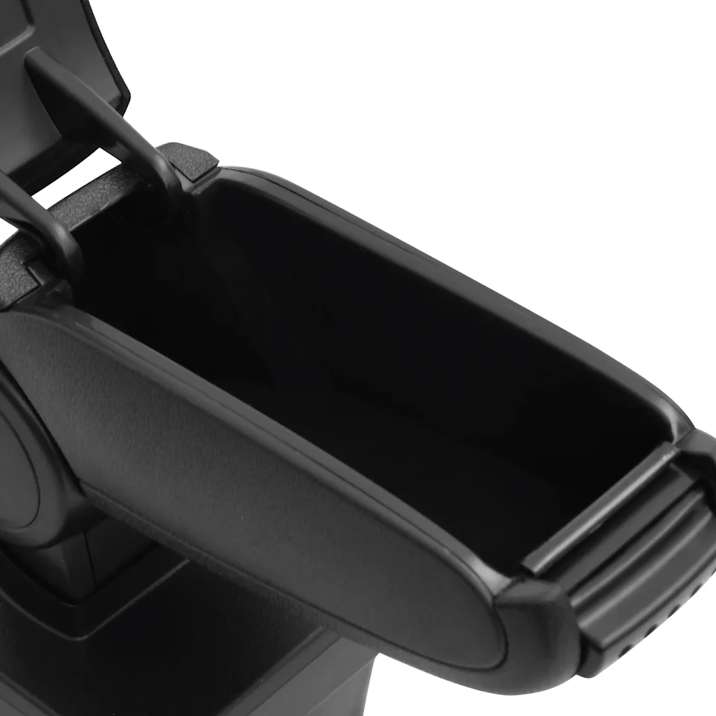 Bracciolo per Auto Nero 17x40x(31-49) cm in ABS CFW4486224