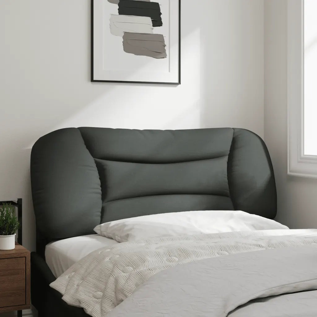 Cuscino Testiera Hvar Grigio Scuro 100 cm in Tessuto CFW4464049