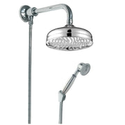 Set doccia vintage con deviatore a pressione