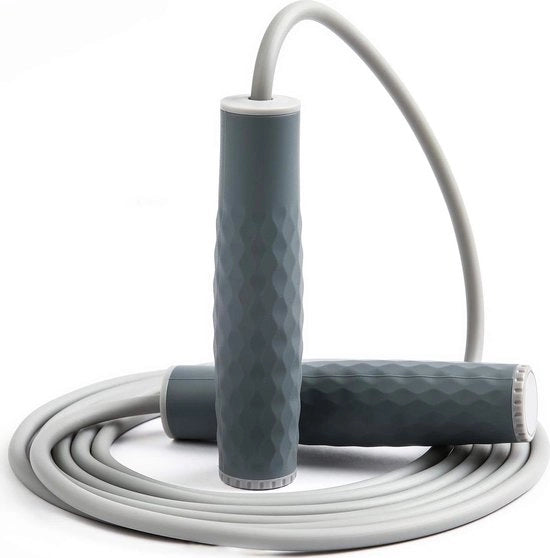 Tapis di corsa per adulti con pesi 1 lb - lunghezza regolabile - maniglie in silicone - salti pesanti - allenamento cardio per adulti