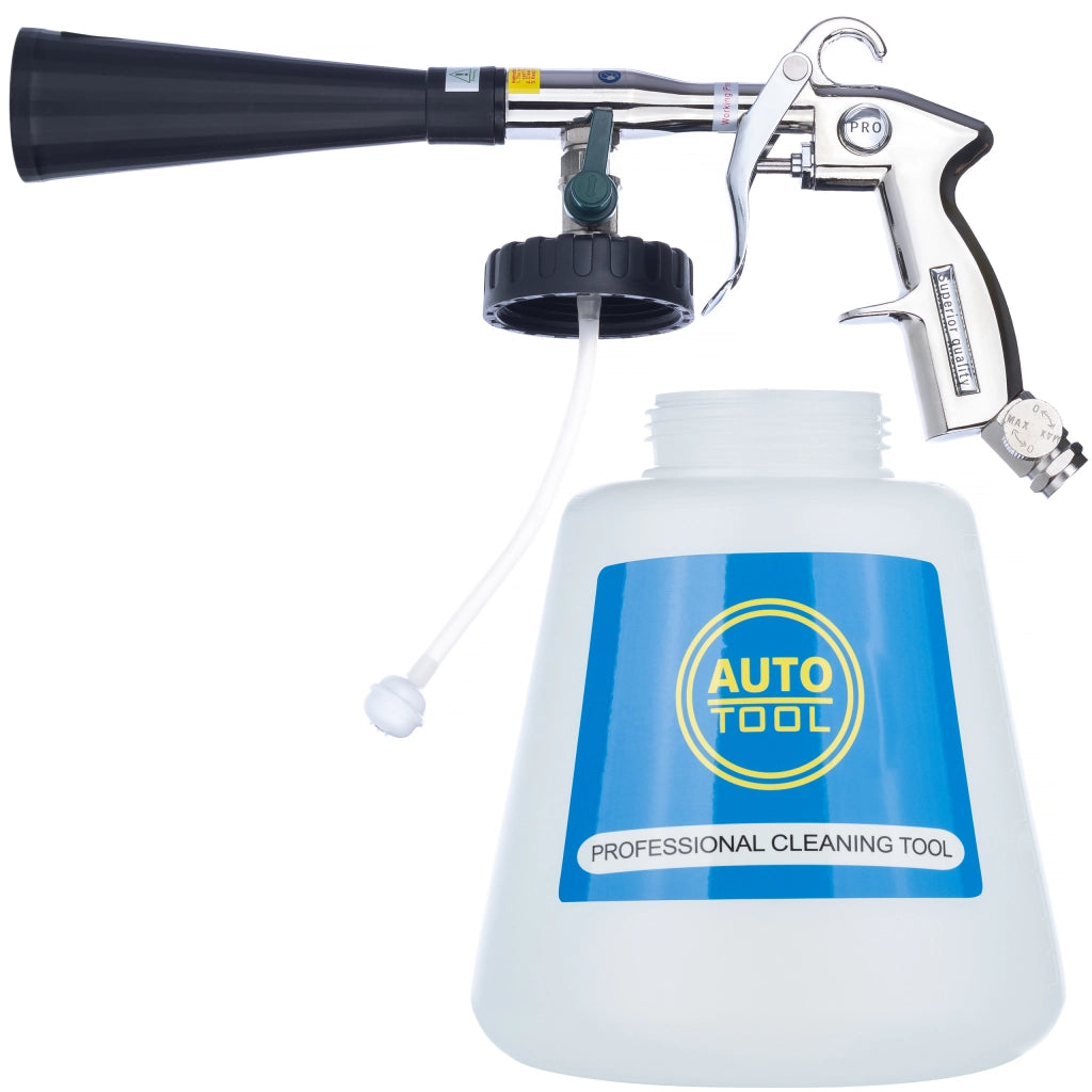 Lancia per Pulizia Tornado T02 II – Serbatoio 1L, Pressione 6-9 Bar | Alluminio, Ergonomica