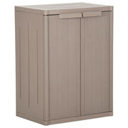 Armadio da Giardino Marrone 65x45x88 cm in Rattan PP cod mxl 53181