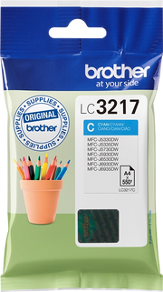 Brother LC3217C cartuccia d'inchiostro 1 pz Originale Ciano
