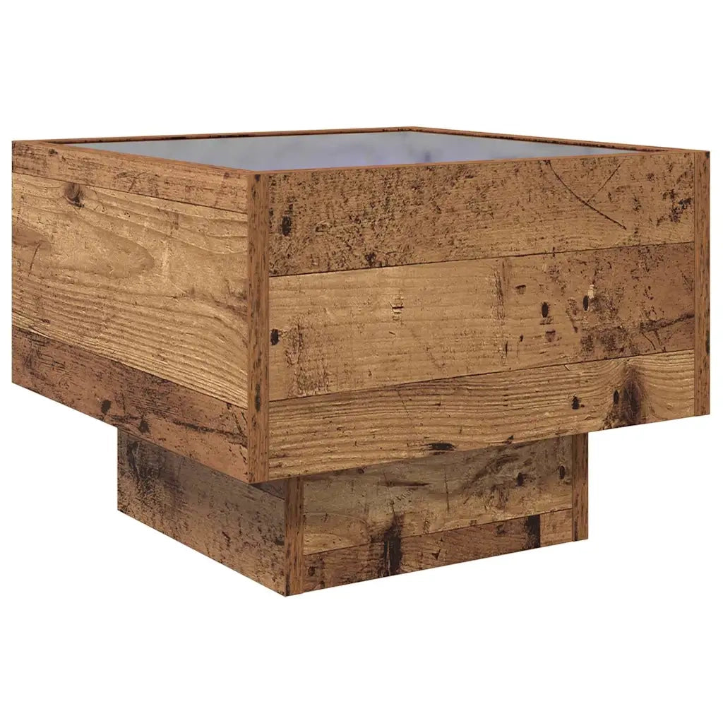 Tavolino da salotto | Tavolino da caff¨¨ | Tavolino da Soggiorno Legno vecchio 40 x 40 x 30 cm