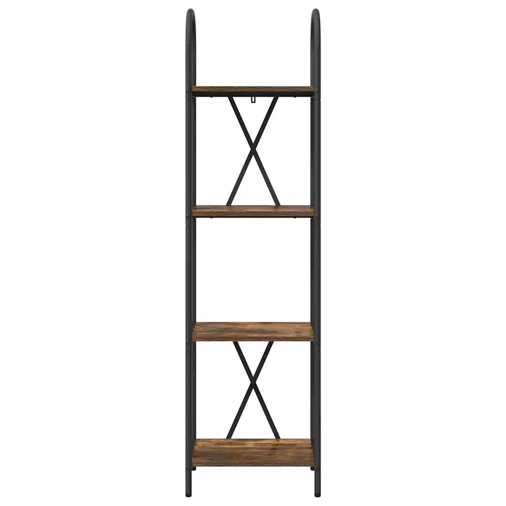 Libreria Rovere fumé 40 x 30 x 146 cm Legno multistrato 879931