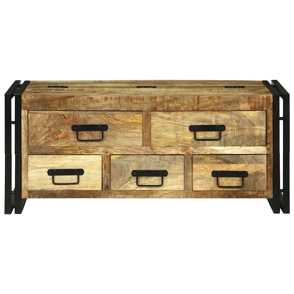 Tavolino da salotto Marrone Legno di mango massello 4104724