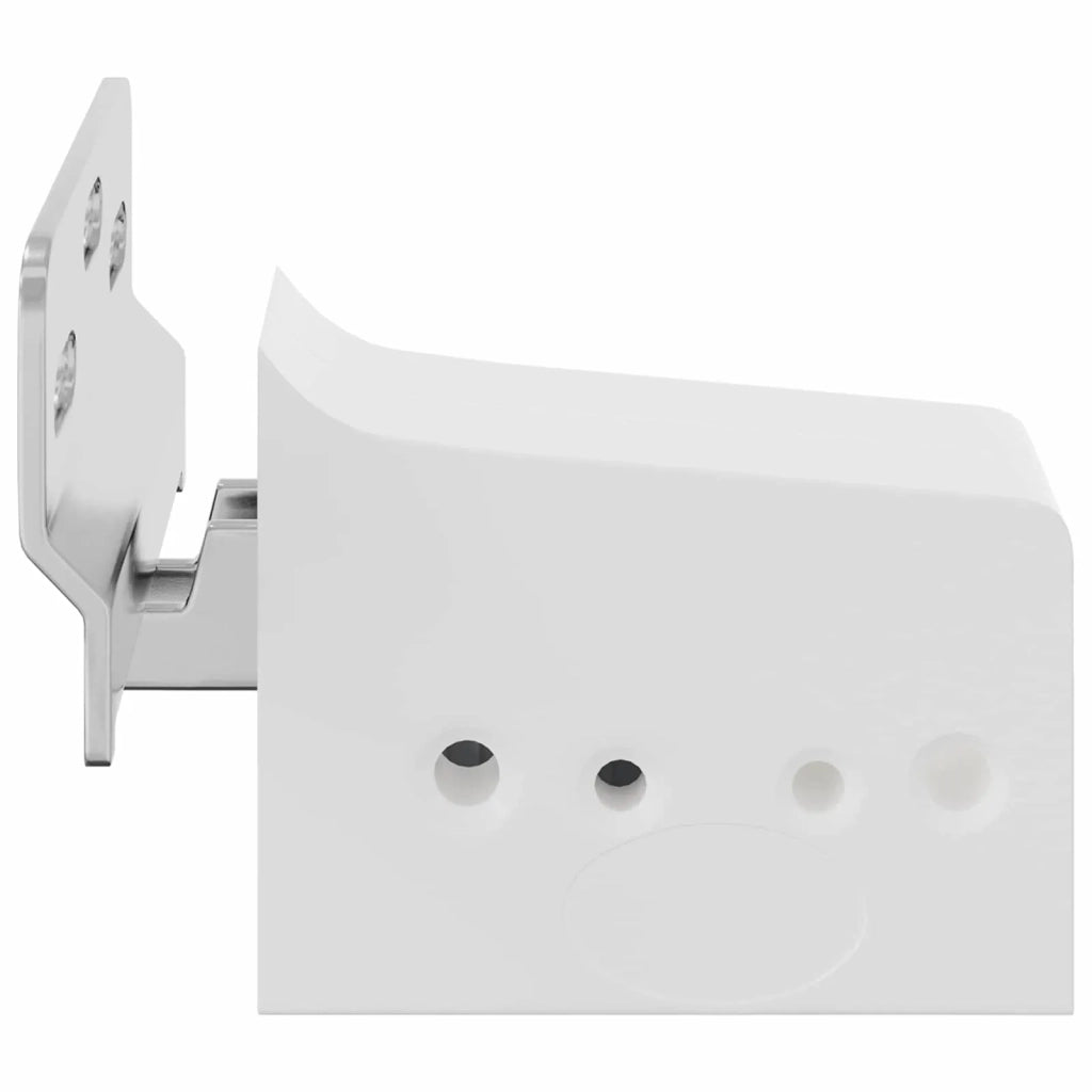 Supporto per Armadio Appeso 12 pz Bianco 70 x 48 x 19 mm CFW7540811