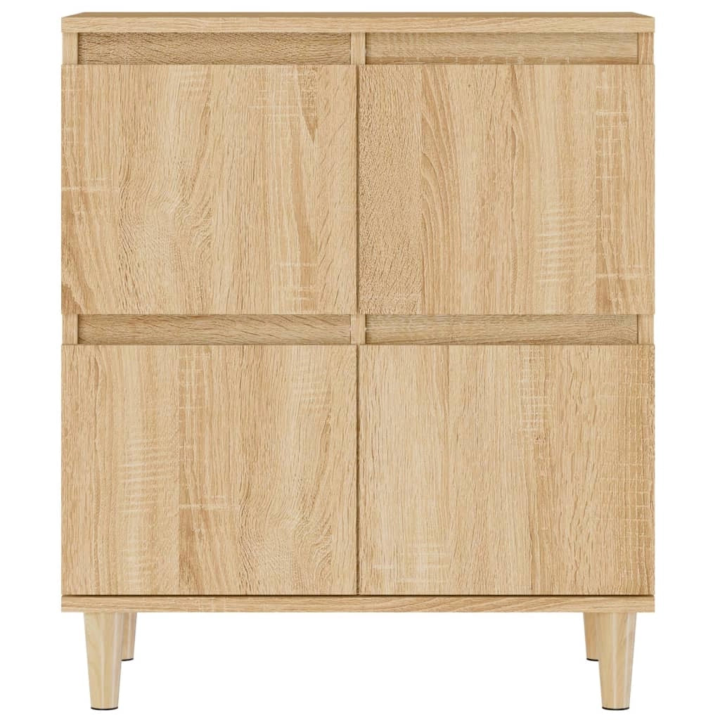 Buffet credenza cassettiera armadio mobile contenitore organizer cucina soggiorno rovere Sonoma 60 x 35 x 70 cm legno ingegnerizzato marrone 02_0031602