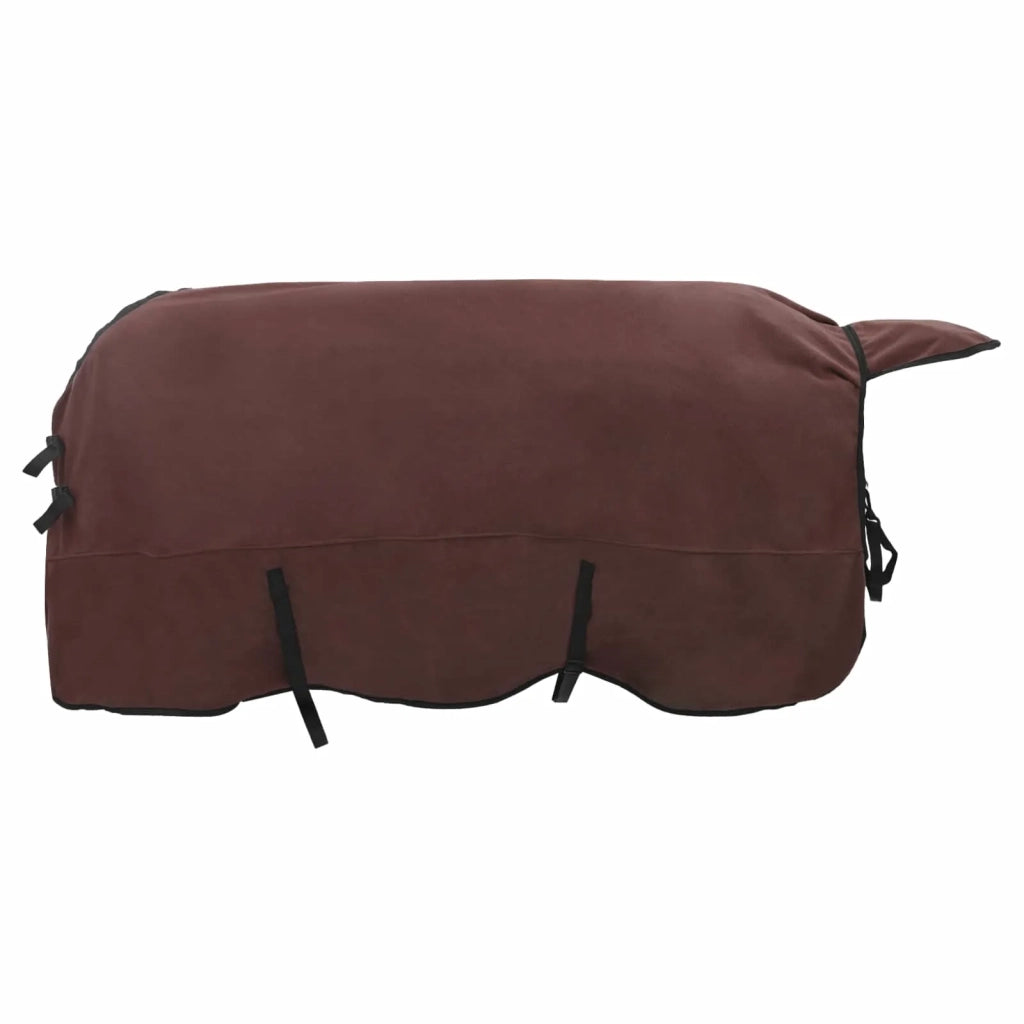 Coperta per Cavalli Marrone Scuro Completo 155 cm Poliestere CFW8542303