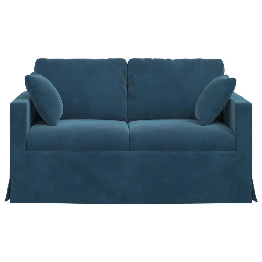 Divano Blu 138 x 78 x 80 cm Velluto 42024421