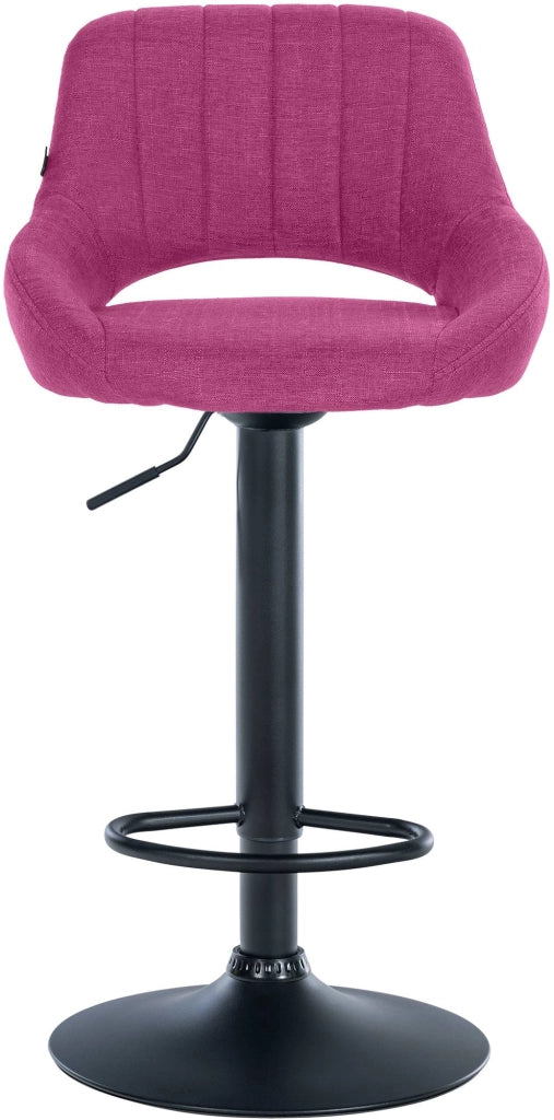 Set di 2 sgabelli da bar tessuto Milet B 10