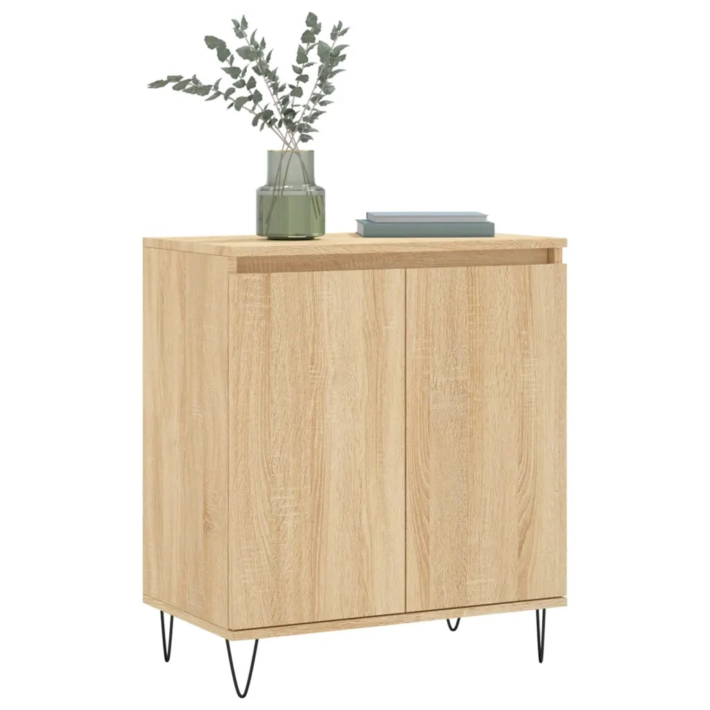 Credenza-Buffet-Armadio da cucina Rovere Sonoma 60x35x70 cm in Legno Multistrato 842811