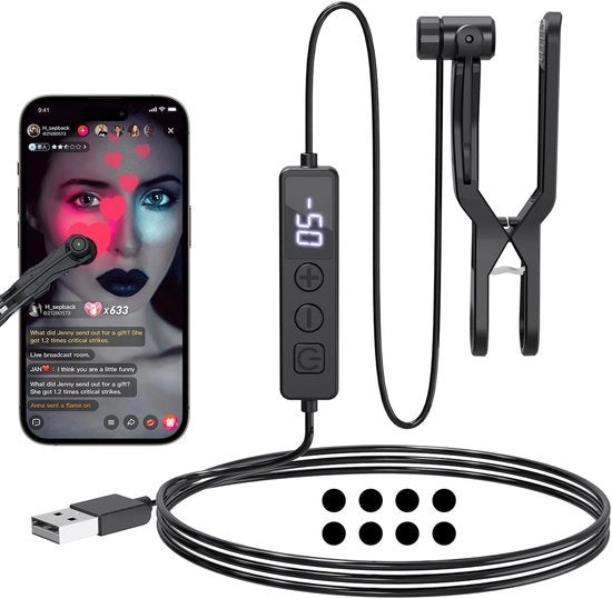 Clicker Automatico per Smartphone – 117 velocità – Silenzioso – Rapido click – Adatto per gaming, attività quotidiane