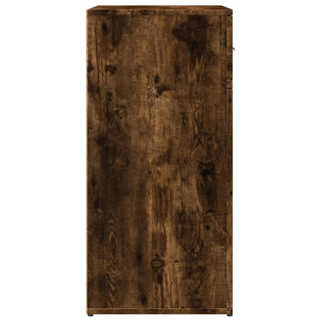 Buffet credenza cassettiera armadio mobile contenitore organizer per cucina soggiorno salotti set da 2 79 x 38 x 80 cm legno ingegnerizzato marrone 02_0036749