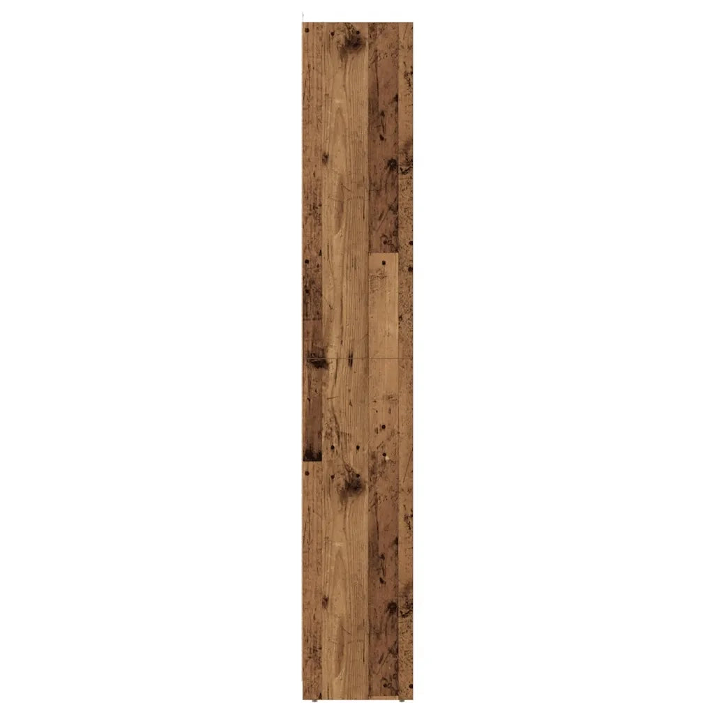 Mobile da Bagno Legno Antico 30x30x183,5 cm in Truciolato