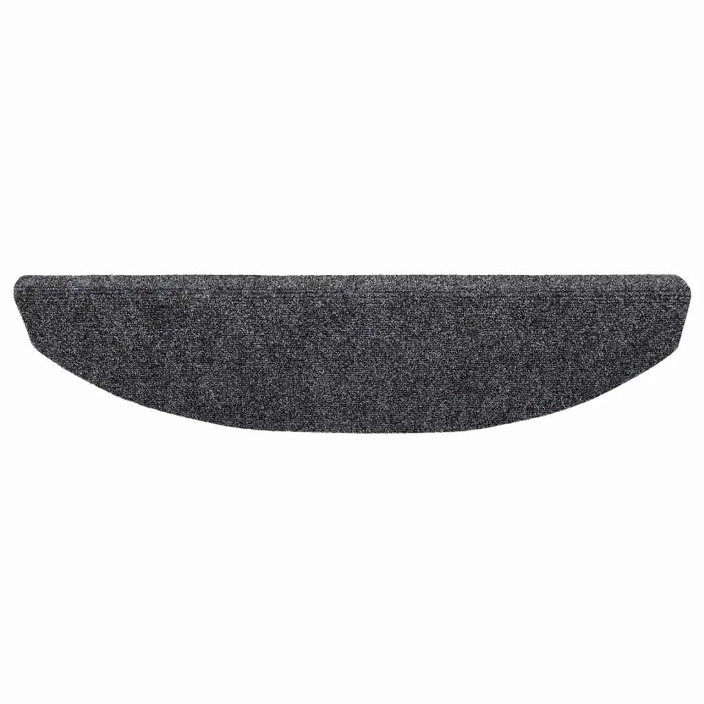 Tappetini per scale autoadesivi 15 pcs Grigio Scuro 42038665
