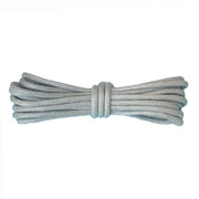 Due paia di cordoncini in cotone di 70 cm di lunghezza - Cordoncini rotondi in cotone di 2,5 mm - Cordoncini robusti rotondi - Cordoncini duraturi - Cordoncini per stivali - Cordoncini in pelle impermeabili - Per scarpe e stivali eleganti