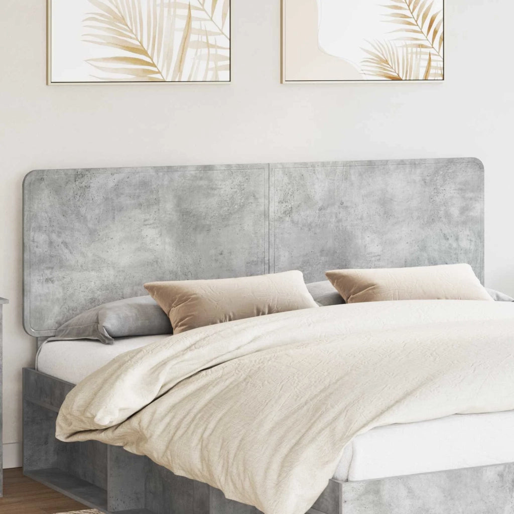 Testiera Grigio cemento Legno ingegnerizzato 887839