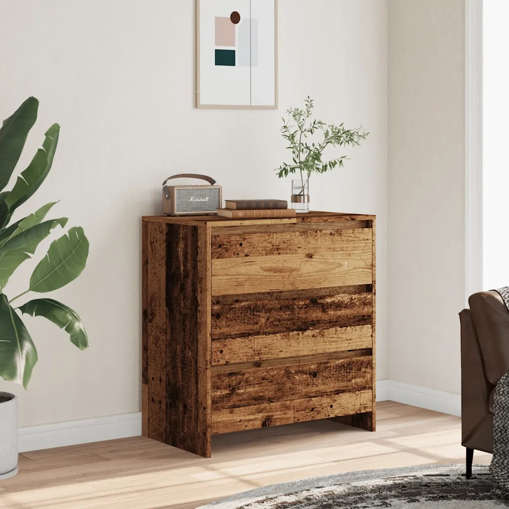 Credenza | Madia | Buffet da pranzo | Armadio da pranzo Legno Antico 70x41x75 cm in Truciolato