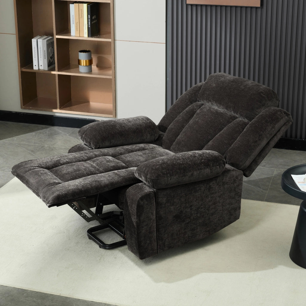 Poltrona relax elettrica con massaggio, riscaldamento e USB
