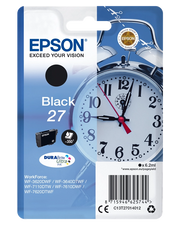 Epson Alarm clock 27 DURABrite Ultra cartuccia d'inchiostro 1 pz Originale Resa standard Nero