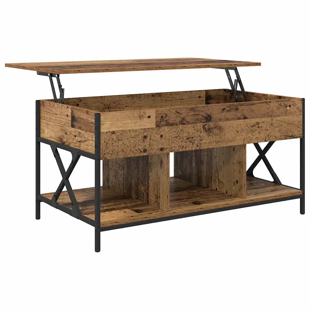 Tavolino da salotto Legno vecchio 100 x 55 x 48.5 cm 883035
