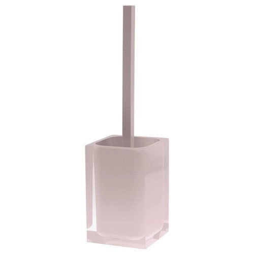 Gedy RA3310 Rainbow Scopino WC da Appoggio in Resina Termoplastica e Setola Sintetica colore Rosa