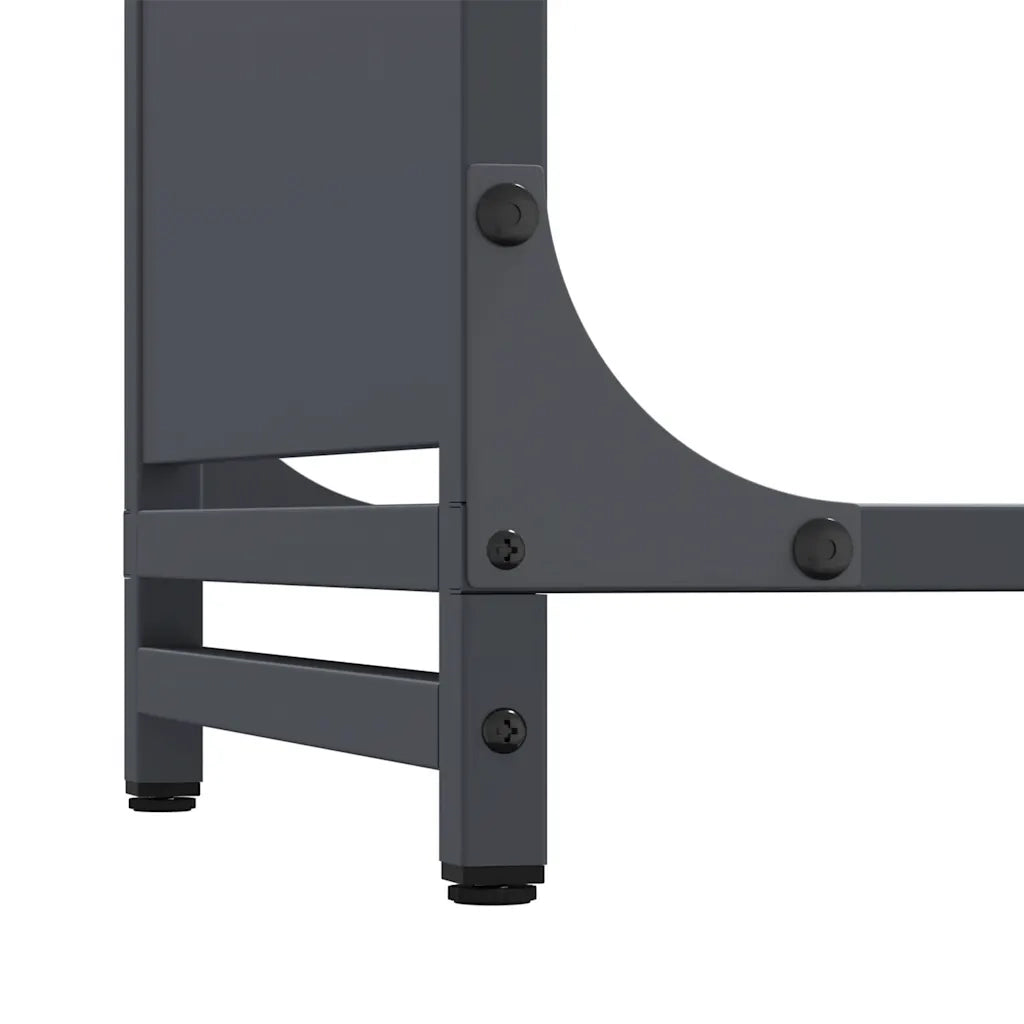Rastrelliera per Legna da Ardere Antracite 60x28x65 cm CFW4888811