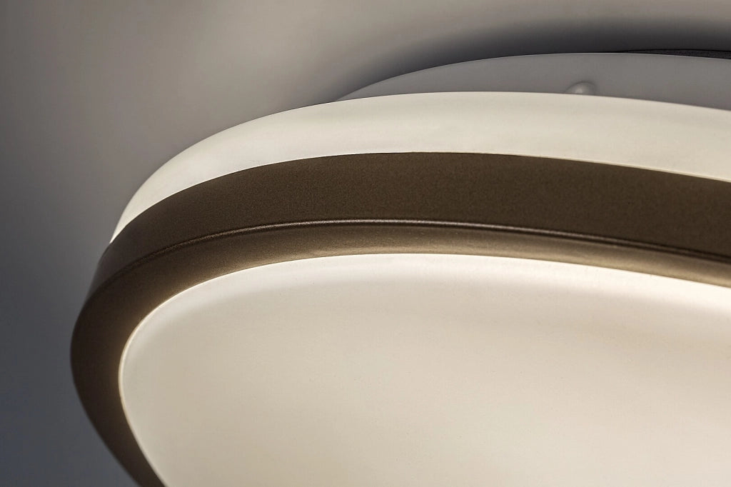 Plafoniera bagno Slava LED 18W IP44 bianco oro Rabalux