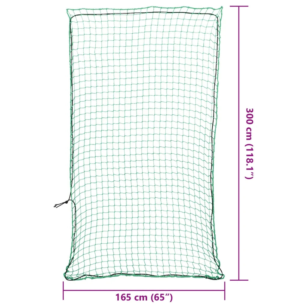Rete per Rimorchio con Corda Elastica Verde 3x1,65 m in PP CFW7437279