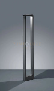 RENO PALO LED 4,5W 450lm, 3000K RETTANGOLARE ANTRACITE H100CM IP54