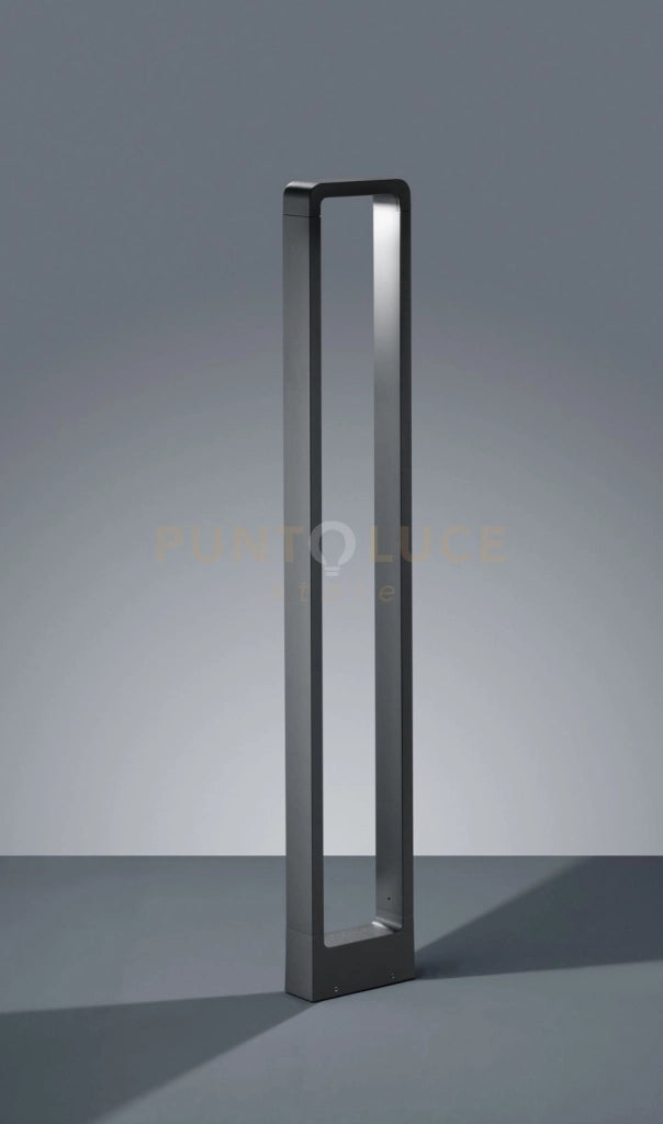 RENO PALO LED 4,5W 450lm, 3000K RETTANGOLARE ANTRACITE H100CM IP54