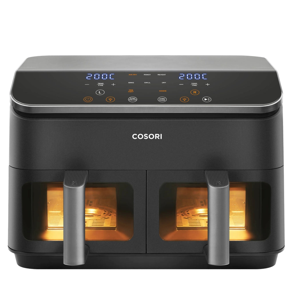 Cosori r901 dual basket friggitrice ad aria 8.5 lt. grigia - CSR901A