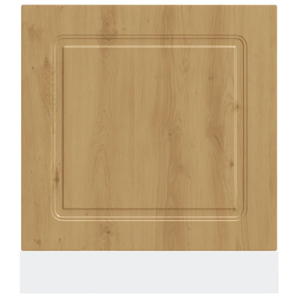 Pannello Lavastoviglie Kalmar Rovere Artigianale 60x1,5x67 cm