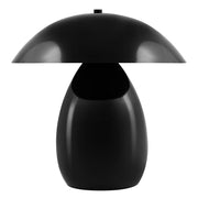 Lampada da tavolo nero con base in ferro 30 cm a una luce design moderno accessori per il soggiorno