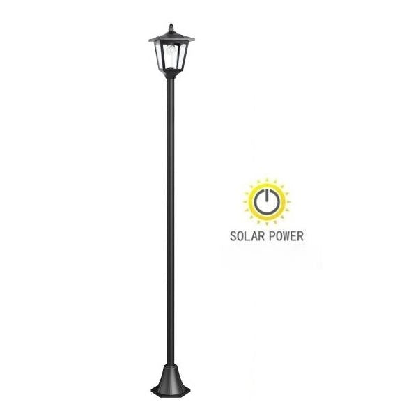 LAMPIONE LED RICARICA SOLARE ALTEZZA REGOLABILE ICARO GIOCOPLAST