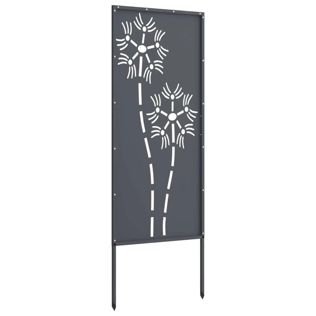Schermo per privacy in giardino Traforo Antracite 50 x 140 cm