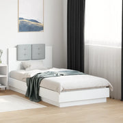 Giroletto con Testiera Bianco 75x190 cm in Legno Multistratocod mxl 115013